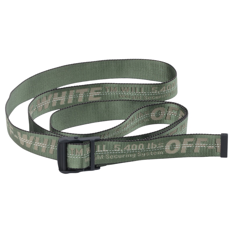 OFF-WHITE Industrial Belt (SS19) Green/Grey