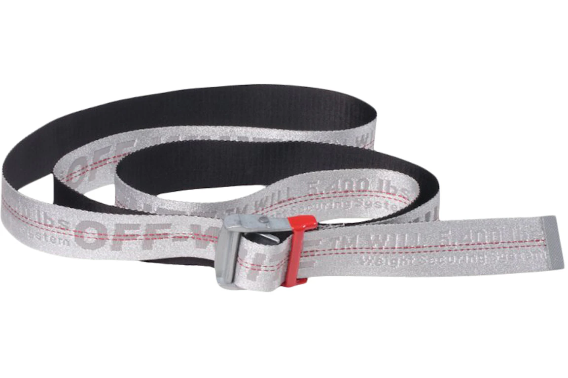 OFF-WHITE Industrial Belt Grey/Red