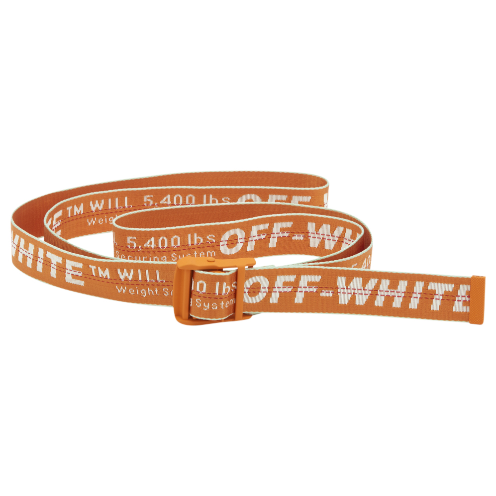 OFF-WHITE Industrial Belt (SS19) Orange/White Men's - SS19 - US