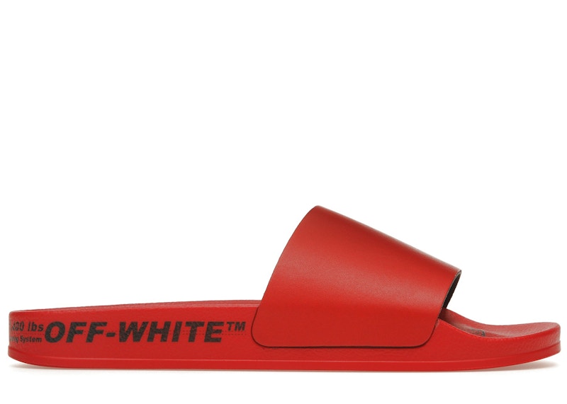 Off white red slides new arrivals