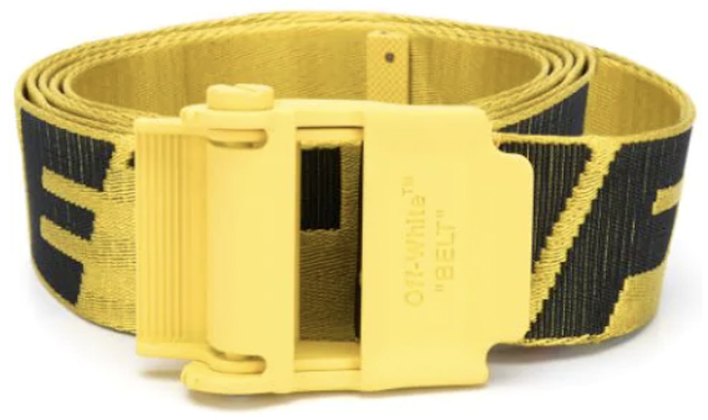 OFF-WHITE Industrial Belt Yellow/Yellow