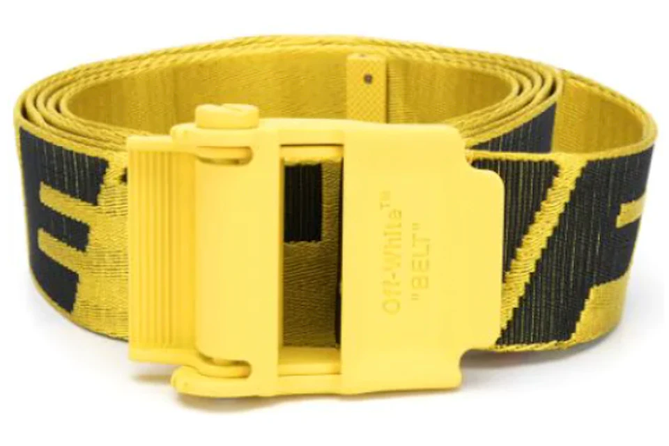 Off-White Industrial Belt Yellow/Yellow