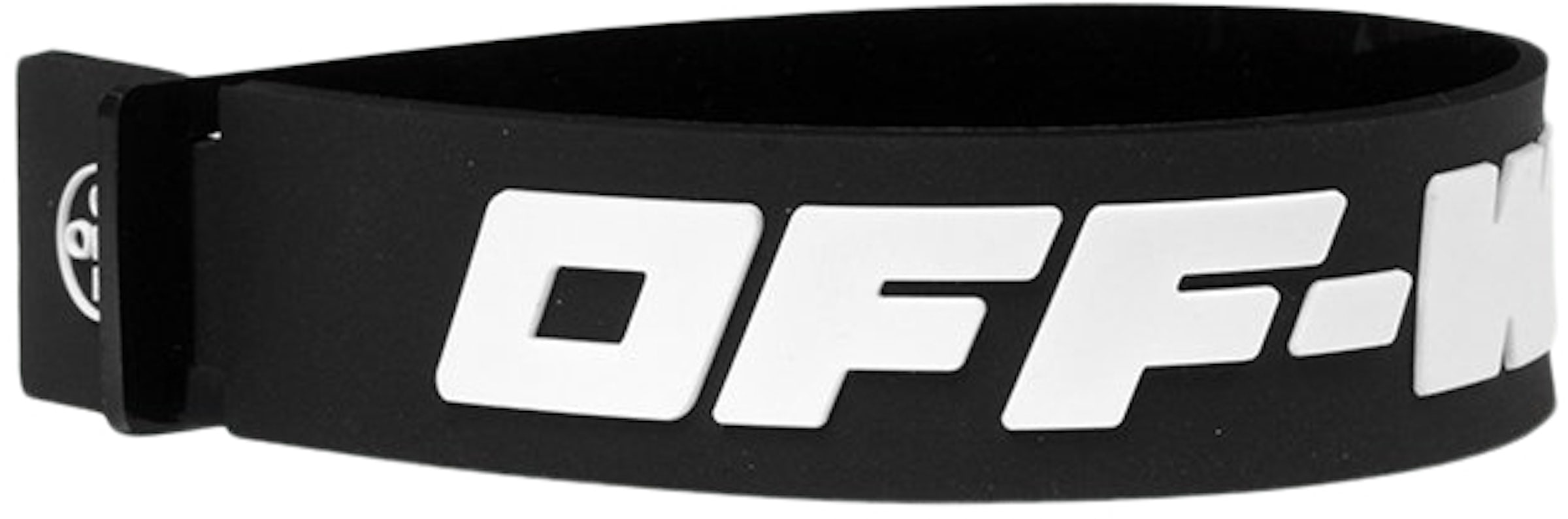 OFF-WHITE Logo Bracelet (SS19) White/Black Men's - SS19 - US