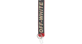 OFF-WHITE Industrial Keychain Anthracite/Red