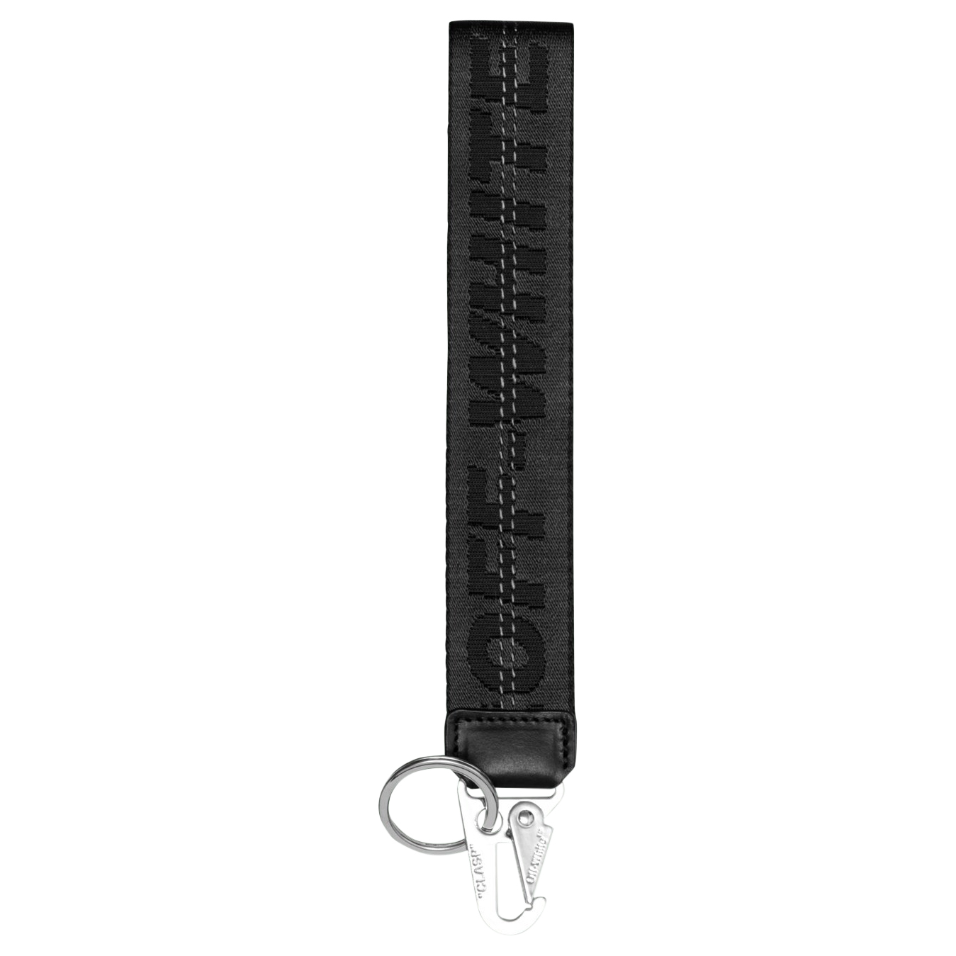 OFF-WHITE Industrial Keychain Black/Dark Grey/Silver - FW19 - US