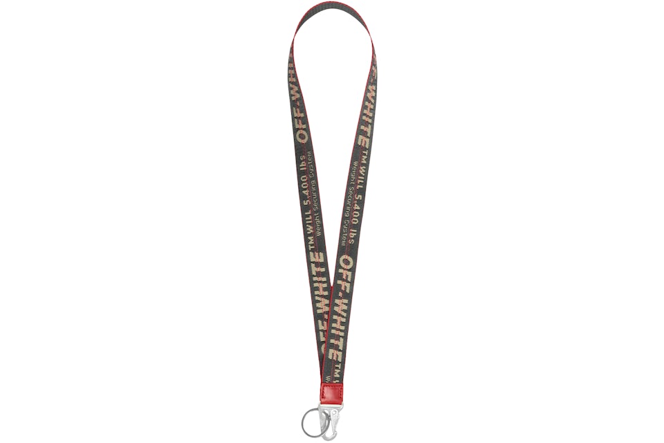 Off white neck keychain Clearance
