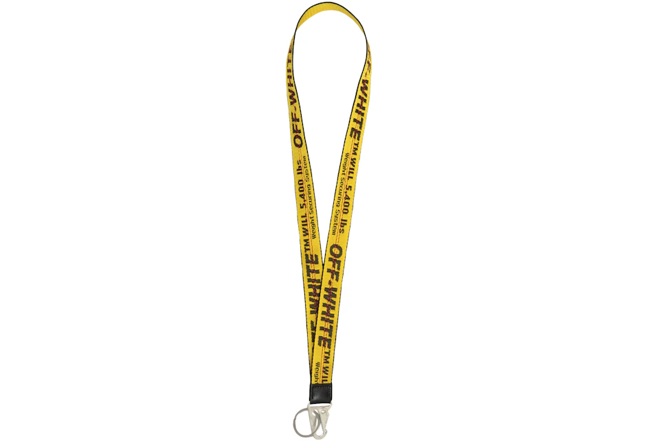 OFF-WHITE Industrial Neck Keychain Yellow/Black