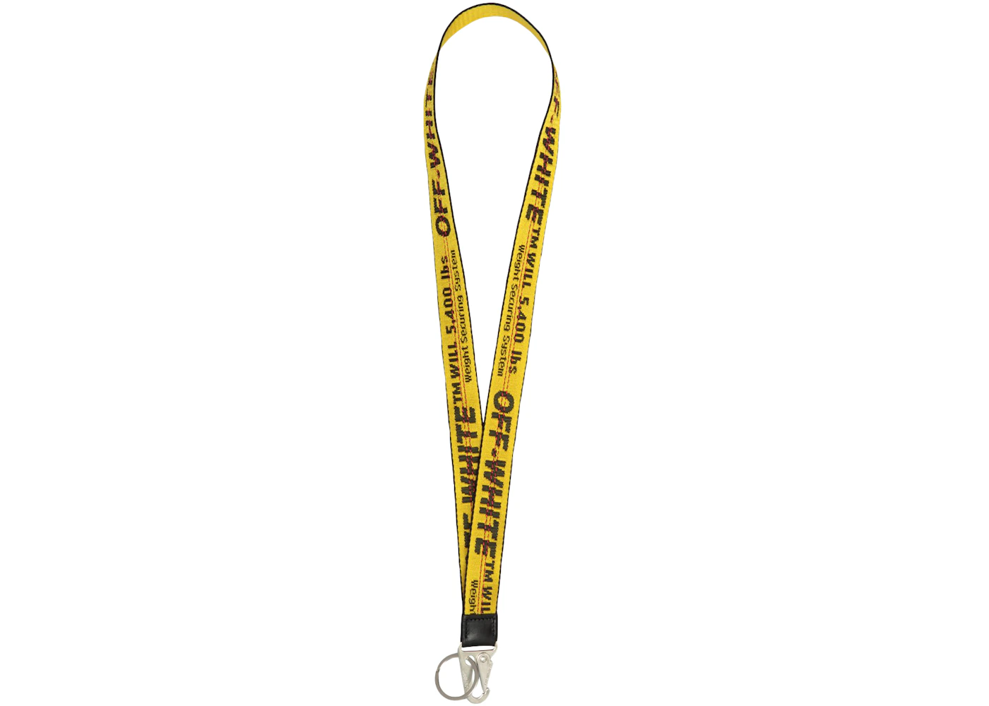 OFF-WHITE Industrial Neck Keychain Yellow/Black - FW19 - US