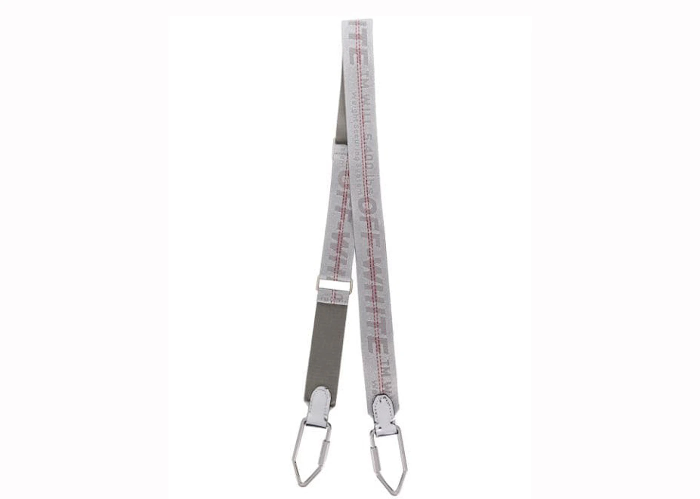 OFF-WHITE Industrial Shoulder Strap Silver in Polyamide with Silver-tone -  US