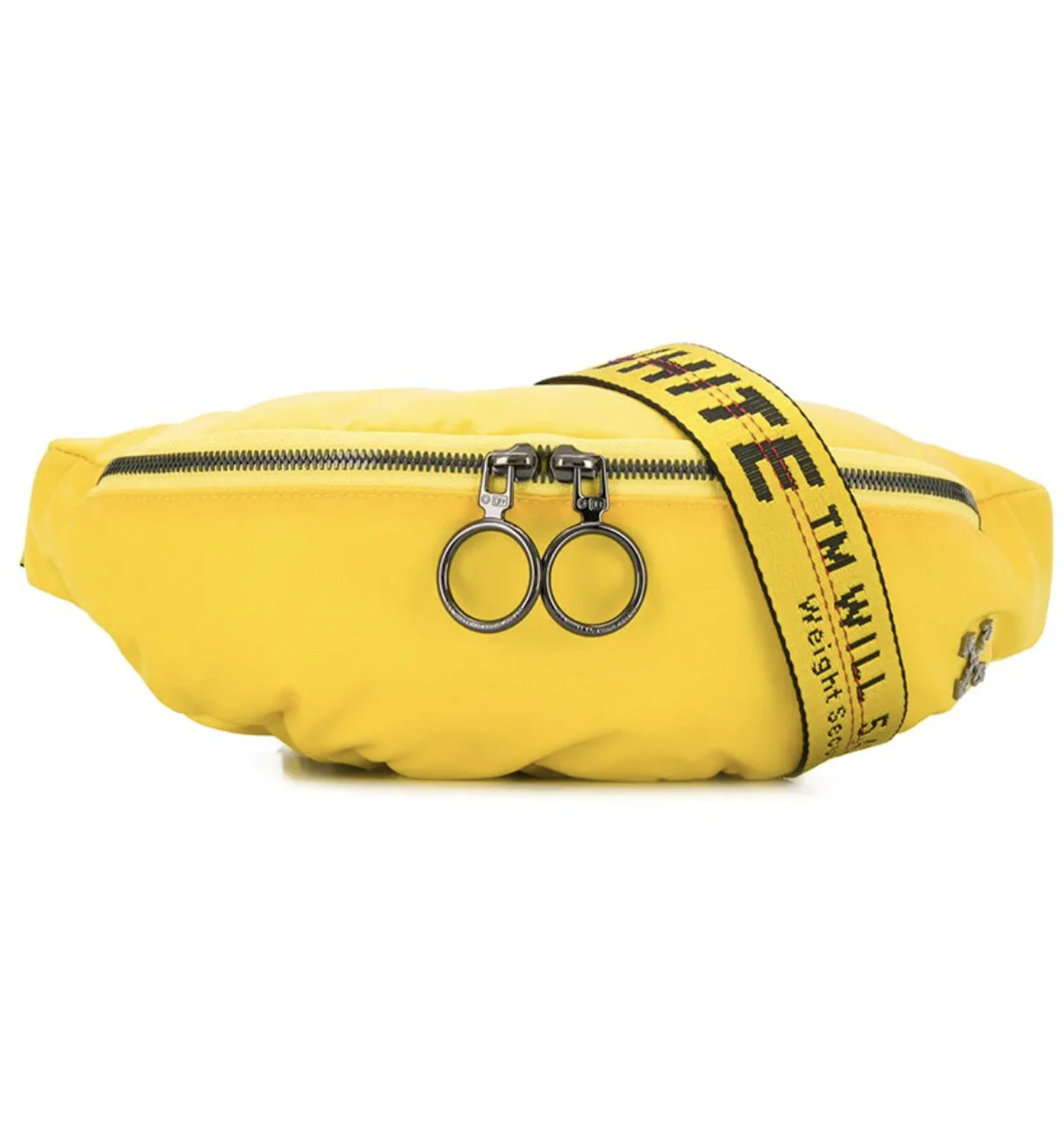 Off white purse best sale with yellow strap