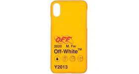 OFF-WHITE Industrial Y013 iPhone XS Max Case Yellow/Black