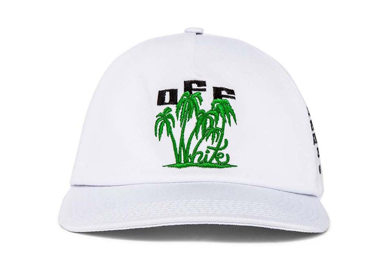 OFF-WHITE Island Baseball Cap Blanc
