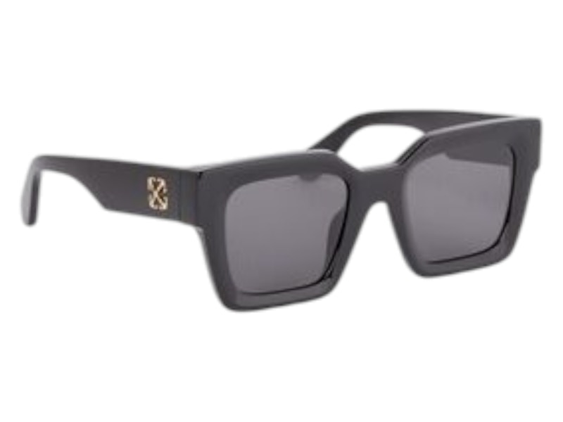 Pre-owned Off-white Offwhite Jackson Sunglasses In Black Dark Grey (oeri13if24pla0011007/fr)