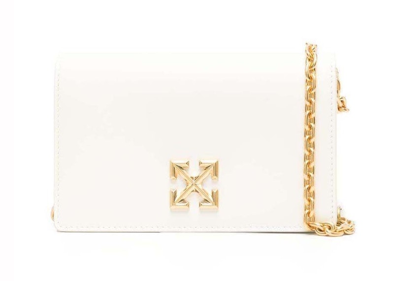 Pre-owned Off-white Women's Off Jitney 0.5 Bag In White