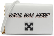 Off-White c/o Virgil Abloh Printed 'virgil Was Here' Bag in Black