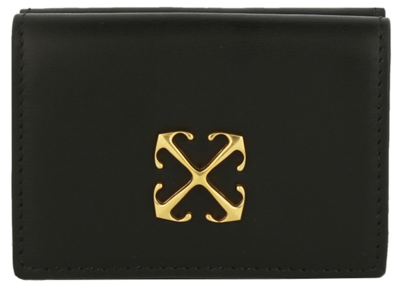 OFF WHITE Jitney Leather Wallet Black in Leather US