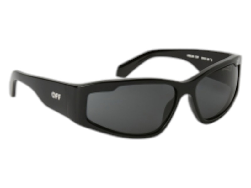 Pre-owned Off-white Offwhite Kimball Sunglasses In Black Dark Grey (oeri118s24pla0011007/fr)
