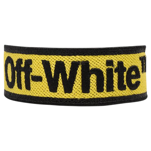 OFF-WHITE Knot Bracelet Yellow/Black - SS20 - US