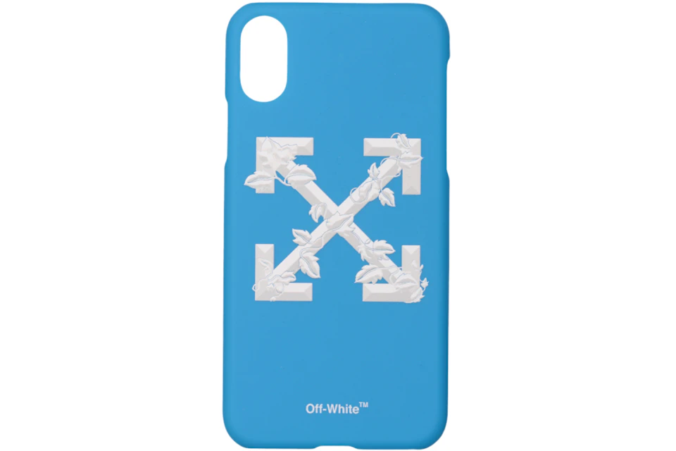 OFF-WHITE Leaves Arrows iPhone X Case (SS19) Blue/White