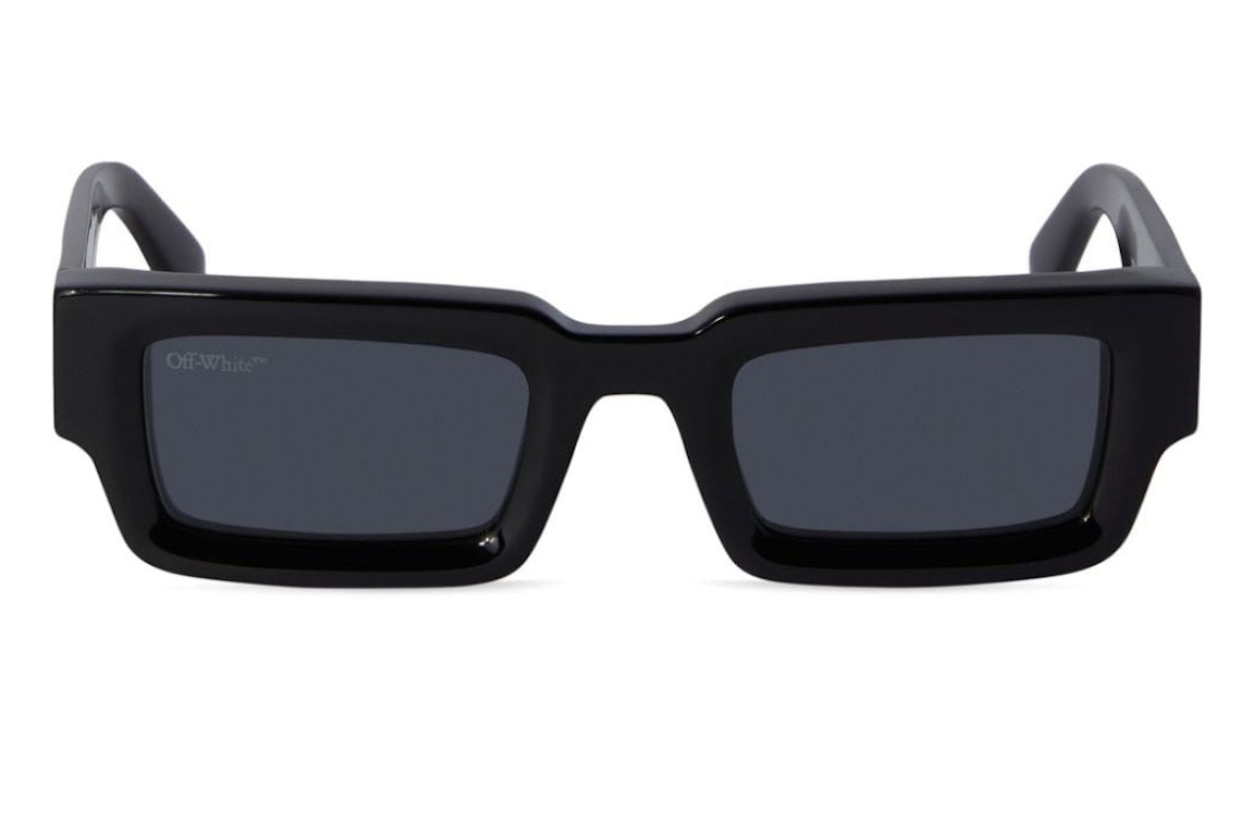 Pre-owned Off-white Lecce Sunglasses Black (oeri089f23pla0011007)