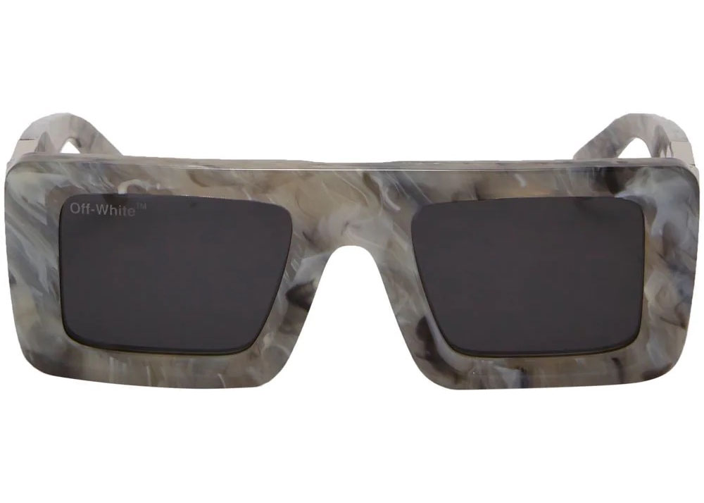 OFF-WHITE Carrara Tortoiseshell Round-Frame Sunglasses Tortoiseshell (OERI019S22PLA0016045)