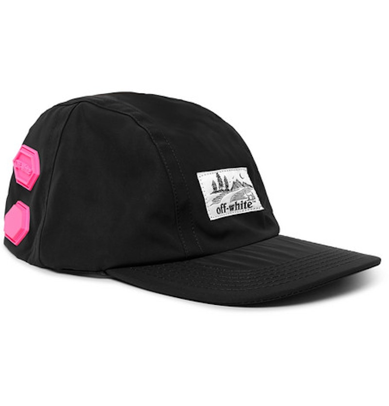 off white hat pink