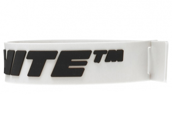 OFF-WHITE Logo Bracelet White