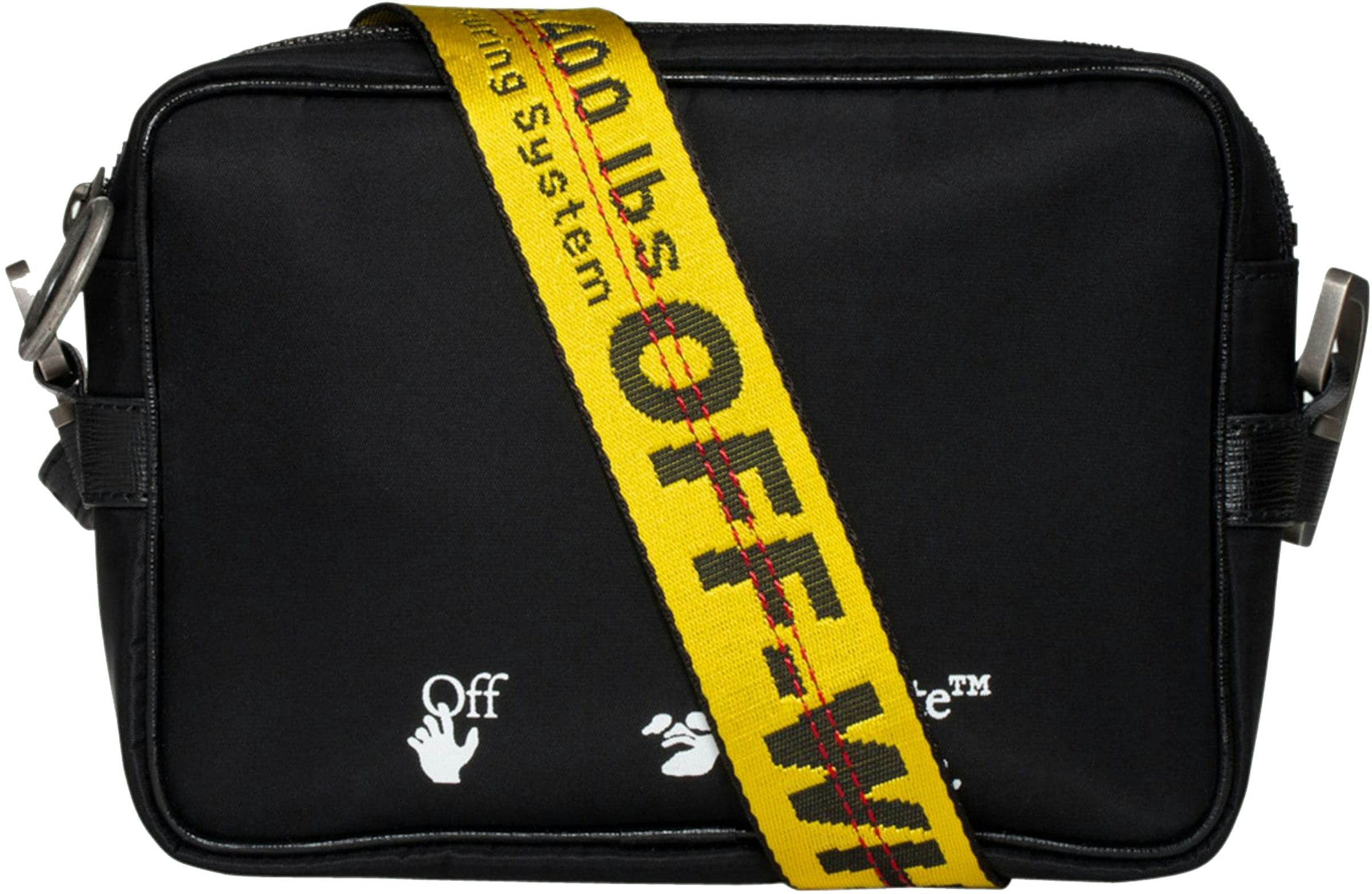 Supreme Logo Print Shoulder Bag - Yellow