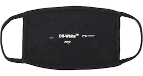 OFF-WHITE Logo Face Mask (SS19) Black/White
