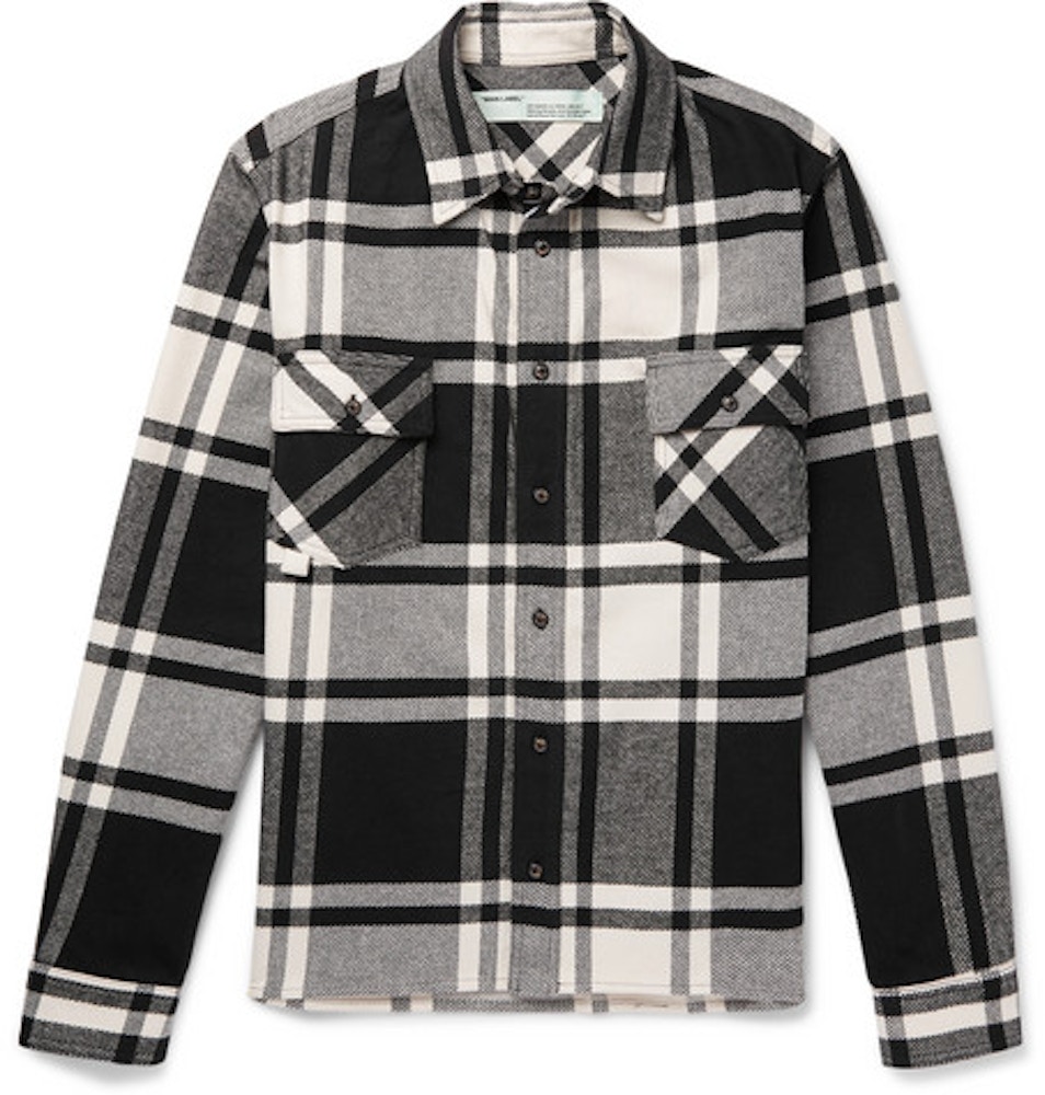 OFF-WHITE Checked Flannel Overshirt - SS19