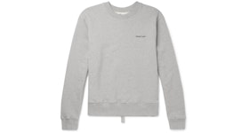 OFF-WHITE Logo Print Sweatshirt Grey/Black