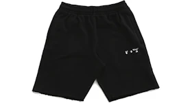 Off-White Logo Sweat Shorts Black/White