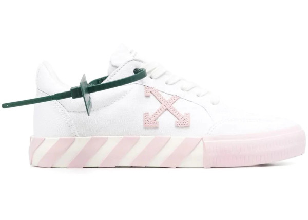 OFF-WHITE Vulc Low Canvas White Light Pink Grey - OWIA178S22FAB0010130 - US