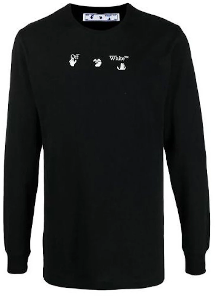OFF-WHITE Maker Arrows L/S T-Shirt Black Grey Men's - SS22 - US