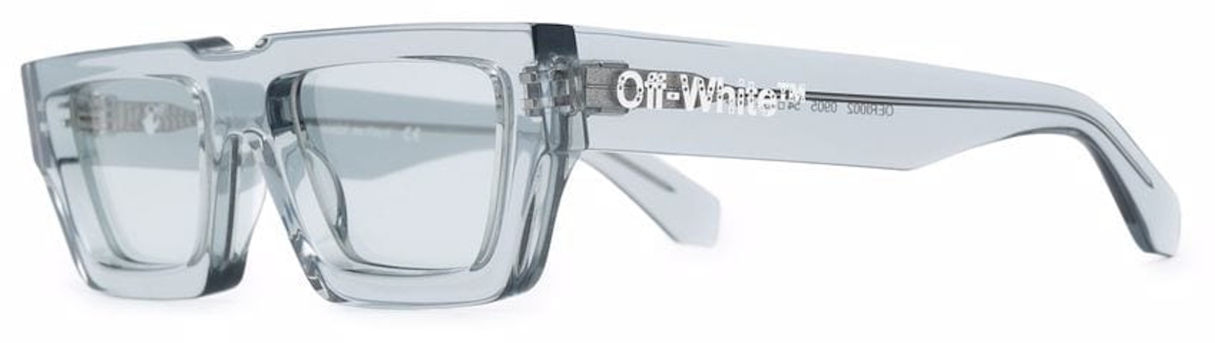 Off-White Manchester rectangular-frame sunglasses – Prism Hype