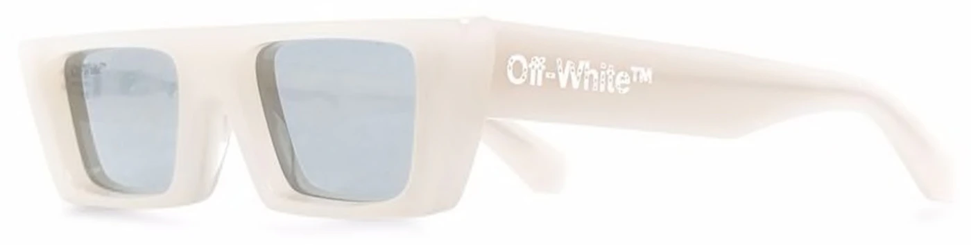 Off-White Virgil Sunglasses OERI022S22PLA0011045 Black Frame Purple Lenses