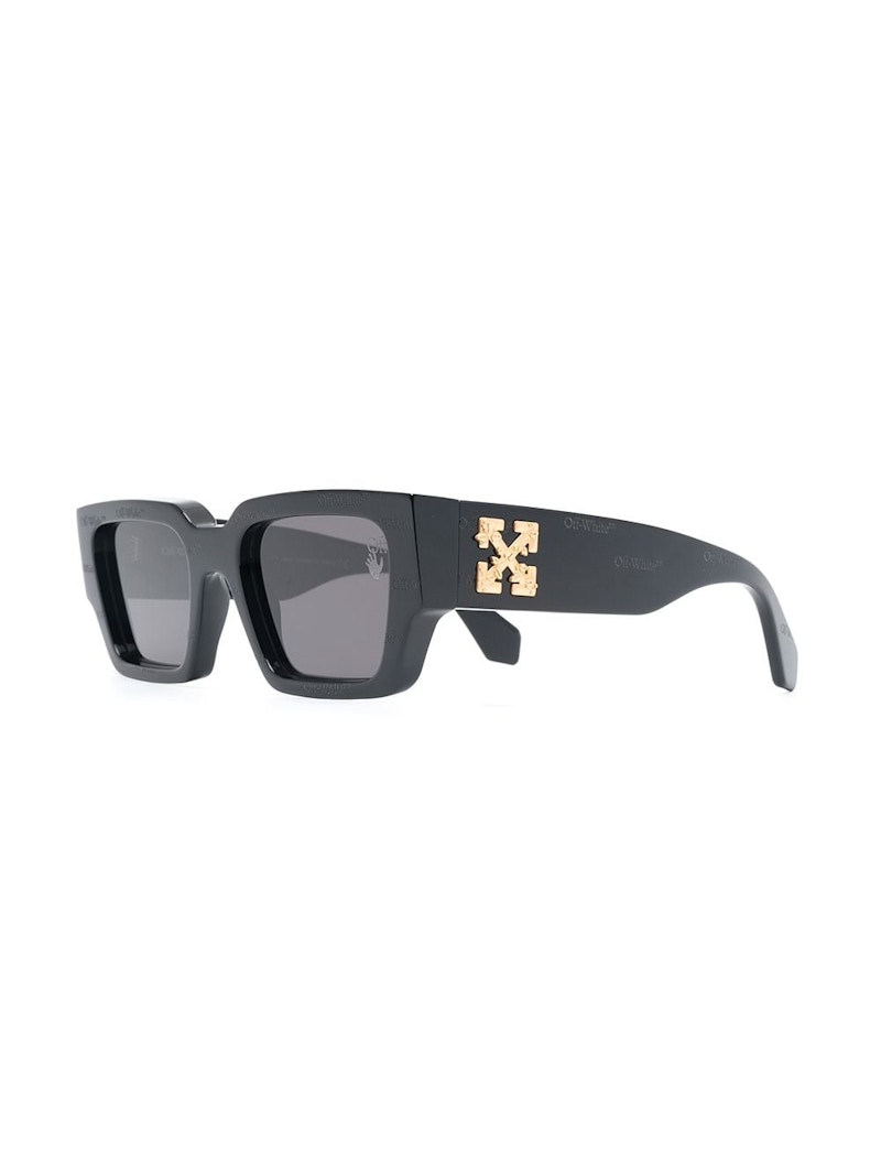 Black and gold sunglasses cheap sale