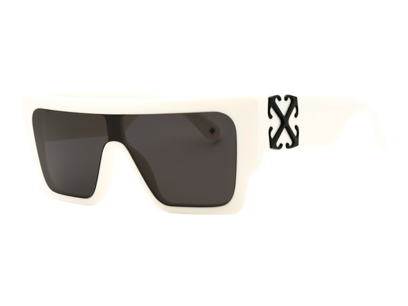 Pre-owned Off-white Offwhite Marion Sunglasses In White Dark Grey (oeri14fs25pla0010107)