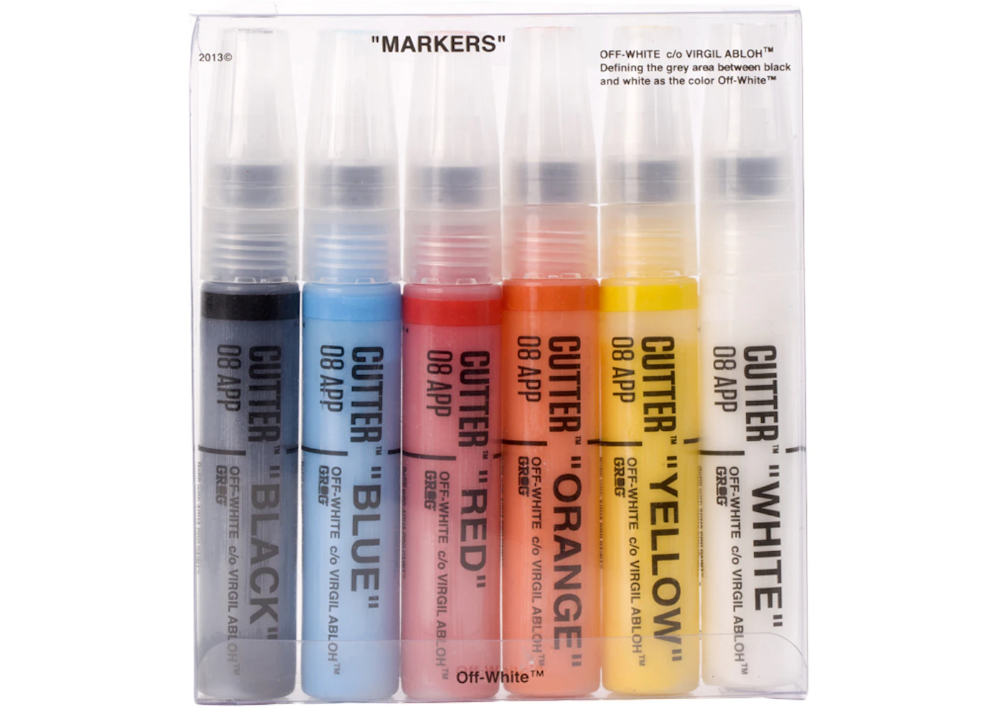 OFF-WHITE Marker Pen Box Set (SS19) Multicolor Men's - SS19 - US