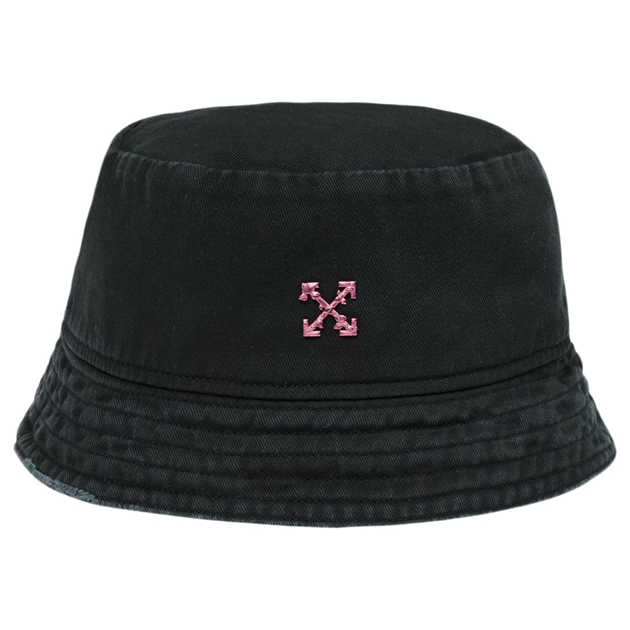OFF-WHITE Metal Arrows Bucket Hat Black/Fuchsia - SS20 - US