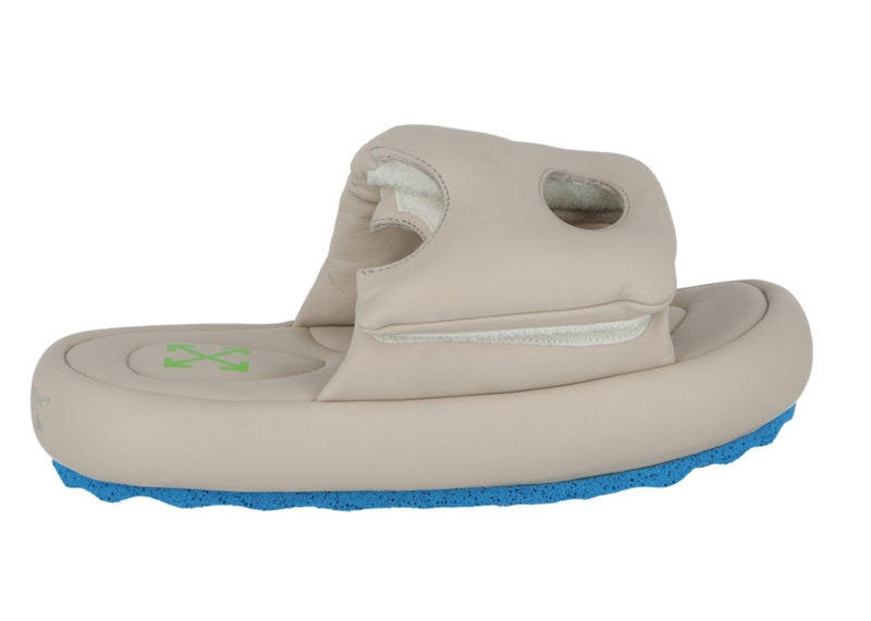 OFF-WHITE Meteor Padded Slide Sand Blue Men's - IH007S22 LEA00