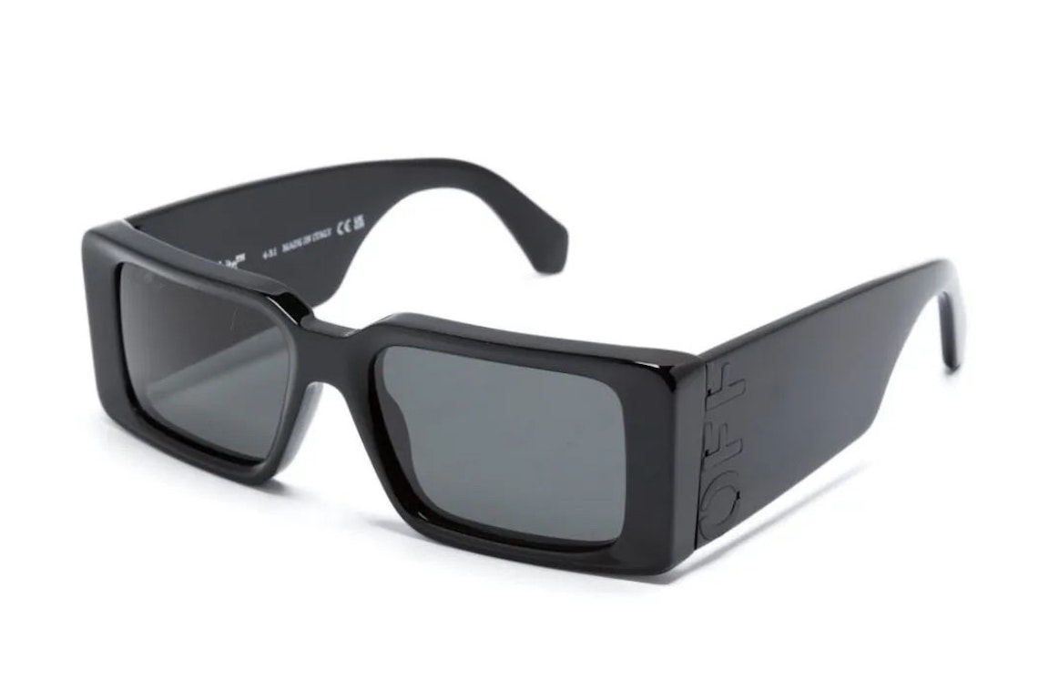 Pre-owned Off-white Milano Sunglasses Black (oeri097f23pla0011007)