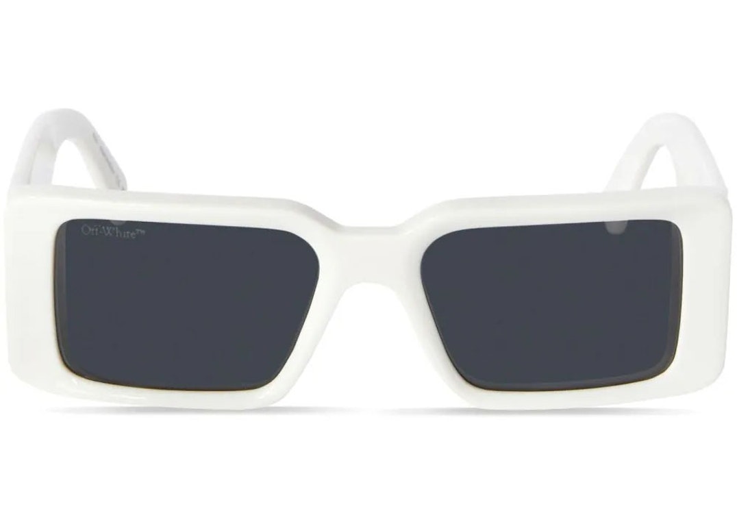 Pre-owned Off-white Milano Sunglasses White (oeri097f23pla0010107)