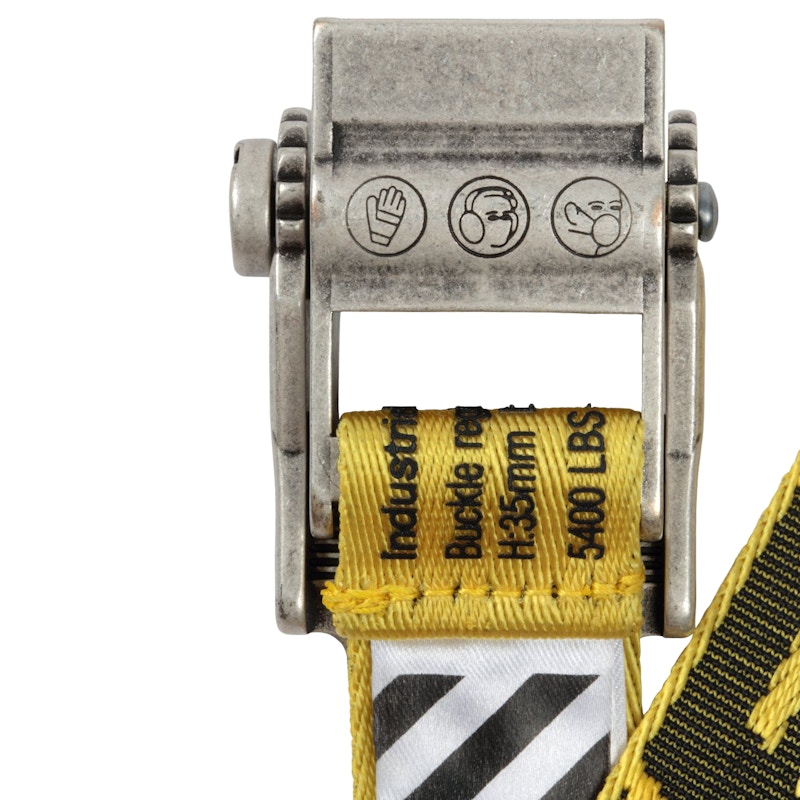 OFF-WHITE Mini 2.0 Industrial Belt Yellow/Black - SS20 - US