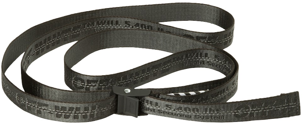 Louis Vuitton Off-White Inspired Belt Black monogram pattern