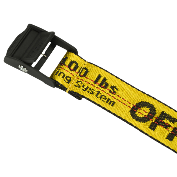 OFF-WHITE Mini Industrial Belt (SS19) Yellow/Black