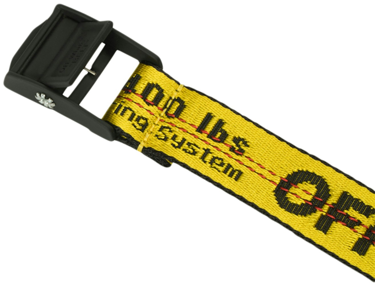 OFF-WHITE Mini Industrial Belt (SS19) Yellow/Black - SS19