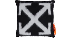 Off-White Mohair Large Pillow