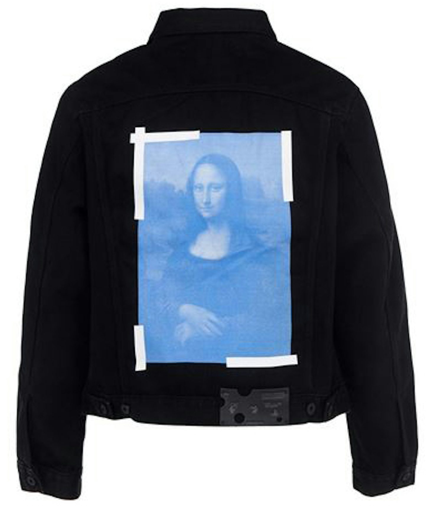 Off-White c/o Virgil Abloh 2017 Printed Denim Jacket - Blue