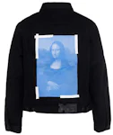 OFF-WHITE Mona Lisa Denim Jacket Black